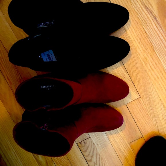 Payless bogo faux suede platform booties - Picture 12 of 13